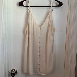 Loft Off White Tank Top Blouse